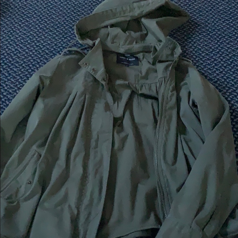 Green jacket